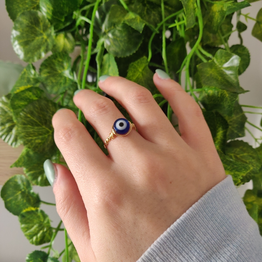 EVIL EYE RING - Picture 4 of 7